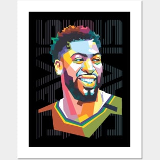 Anthony Davis in WPAP T-Shirt Posters and Art